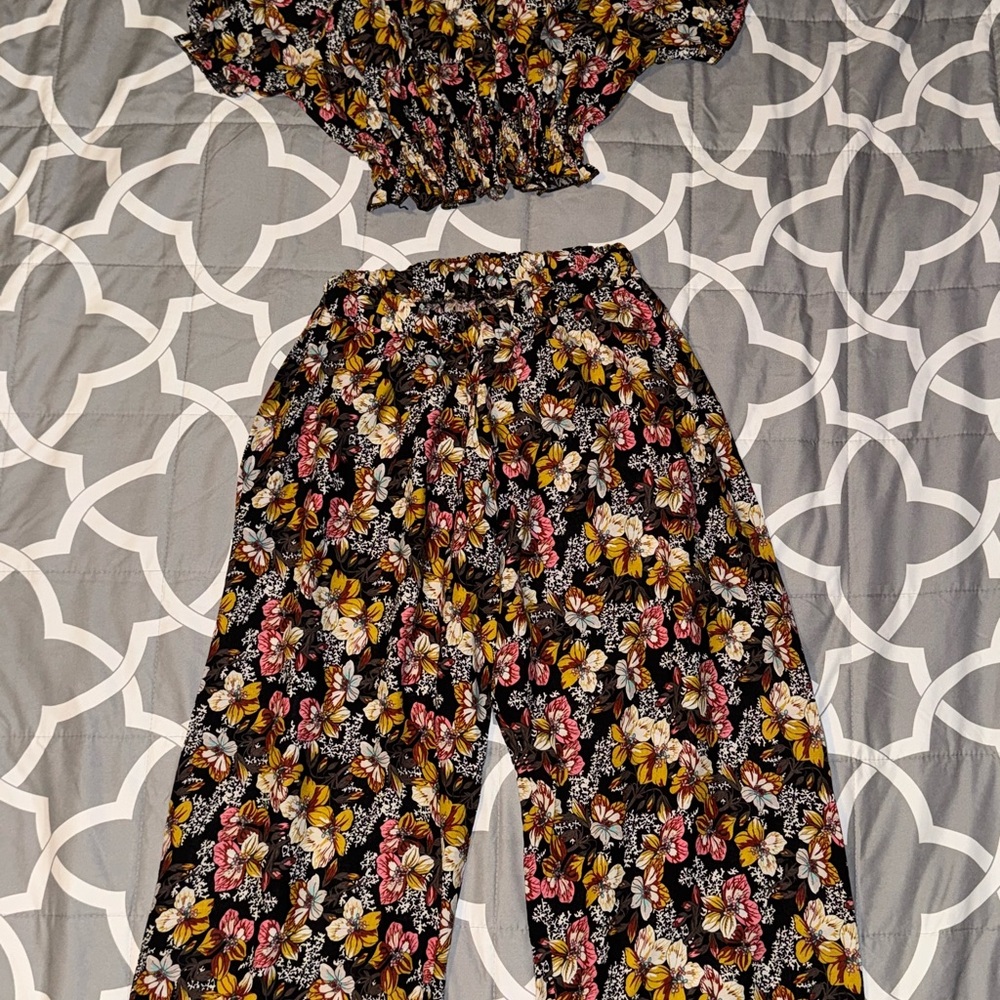 Floral Women's 2 piece set